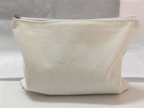 wholesale blank canvas makeup bags